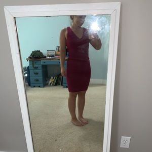 Magenta Lulus Bodycon